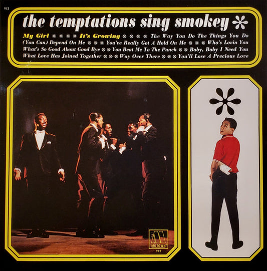 The Temptations : The Temptations Sing Smokey (LP, Album, Mono, Ltd, RE, RM)