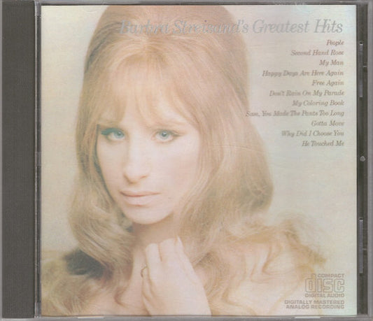 Barbra Streisand : Barbra Streisand's Greatest Hits (CD, Comp, Club, RE)
