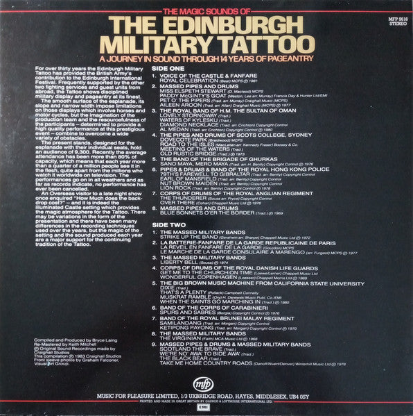 The Edinburgh Military Tattoo : A Journey In Sound Through 14 Years Of Pageantry (LP, Comp)