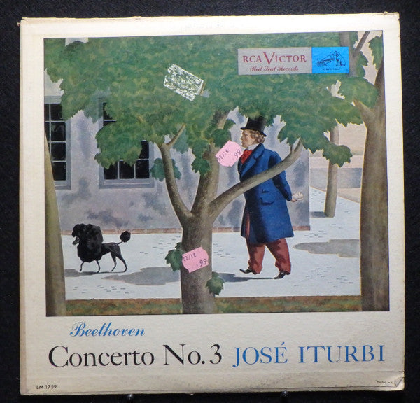 Beethoven* - José Iturbi, RCA Victor Symphony Orchestra : Concerto No. 3 In C Minor, Op.37 (LP, Mono)