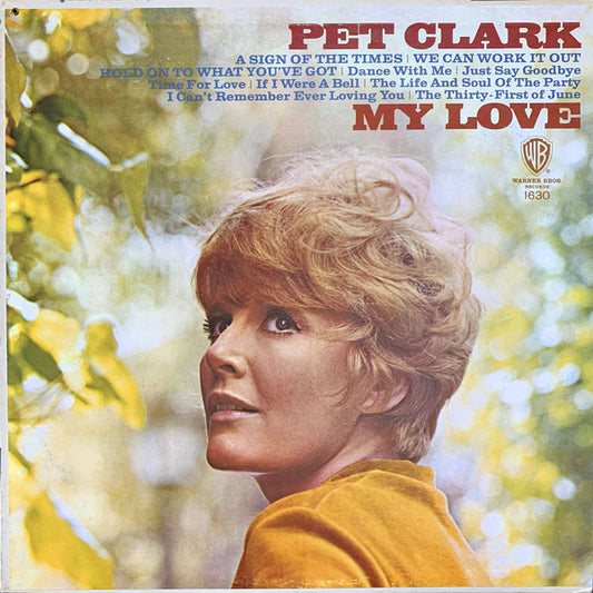 Petula Clark : My Love (LP, Album, Mono, San)