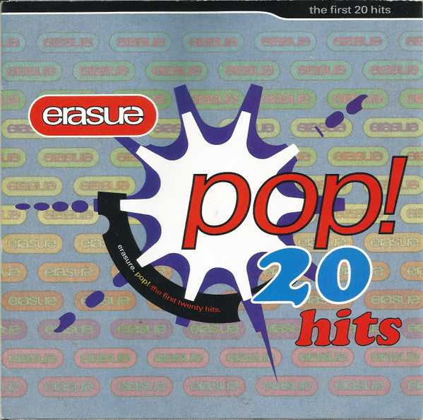 Erasure : Pop! - The First 20 Hits (CD, Comp, Club, RP)