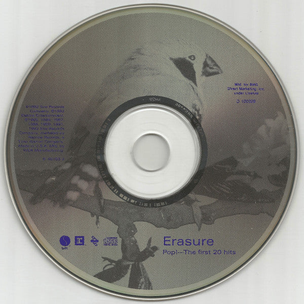 Erasure : Pop! - The First 20 Hits (CD, Comp, Club, RP)