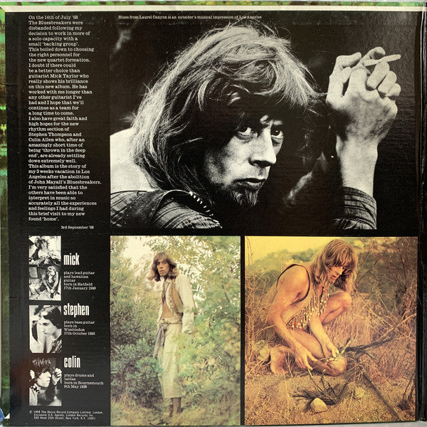 John Mayall : Blues From Laurel Canyon (LP, Album)