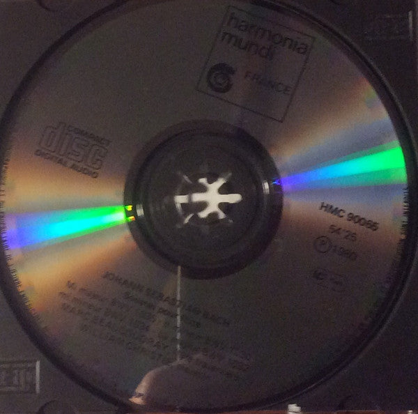 Johann Sebastian Bach, Marc Beaucoudray, William Christie : Sonates pour Flûte et Clavecin (CD, Album)