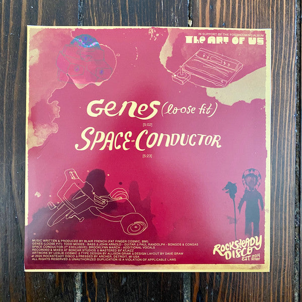 Blair French : Genes / Space Conductor (7", Single)