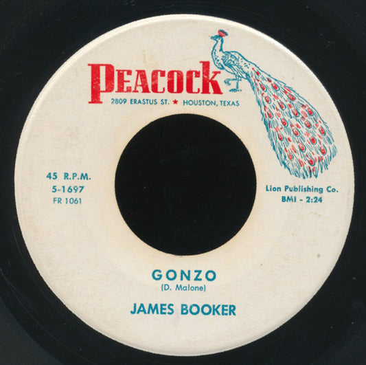 James Booker : Gonzo / Cool Turkey (7", Single)