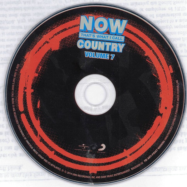 Various : Now That's What I Call Country Volume 7 (CD, Comp)