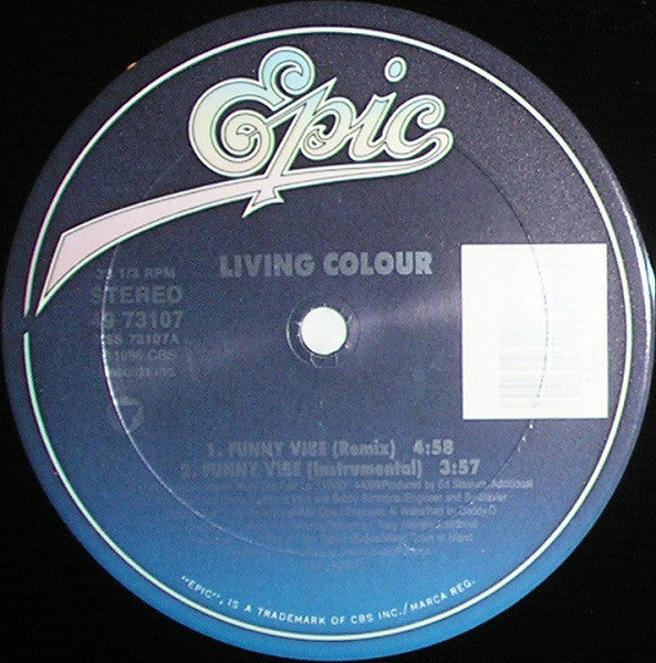 Living Colour : Funny Vibe (12", Single)