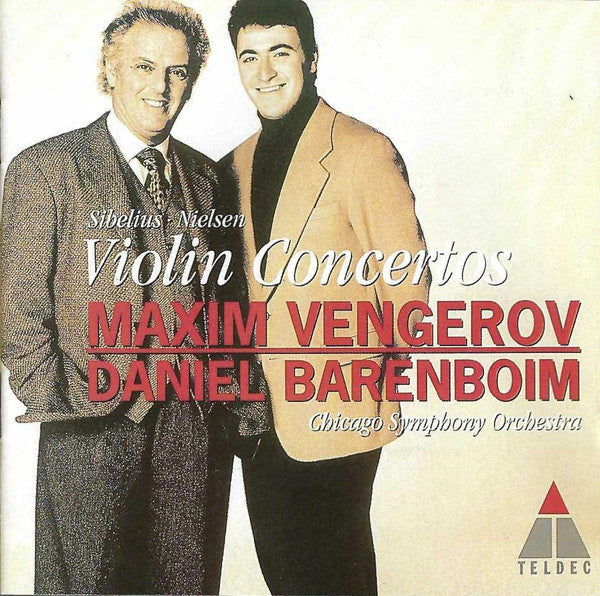 Sibelius* • Nielsen*, Maxim Vengerov, Daniel Barenboim, Chicago Symphony Orchestra : Violin Concertos (CD, Album, Club)