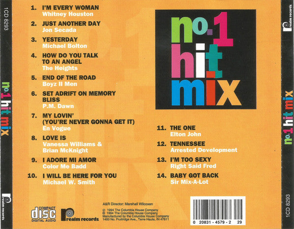 Various : No.1 Hit Mix (CD, Comp, Club, SRC)