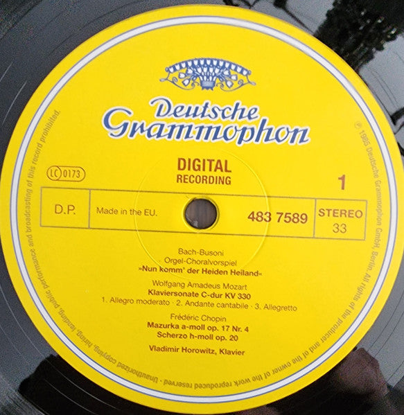 Horowitz* : Horowitz (LP, Album, Gat)