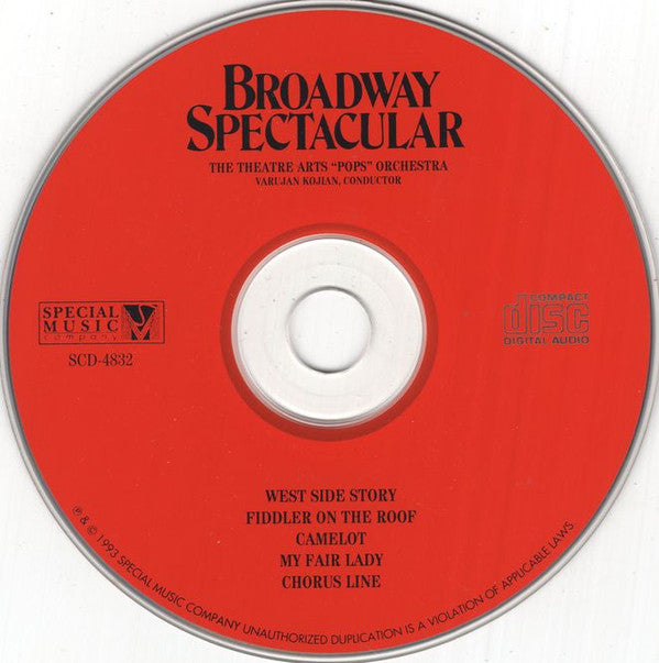 The Theatre Arts "Pops" Orchestra, Varujan Kojian : Broadway Spectacular (3xCD)