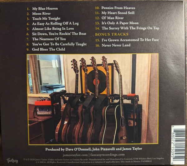 James Taylor (2) : American Standard (CD, Album, Tar)