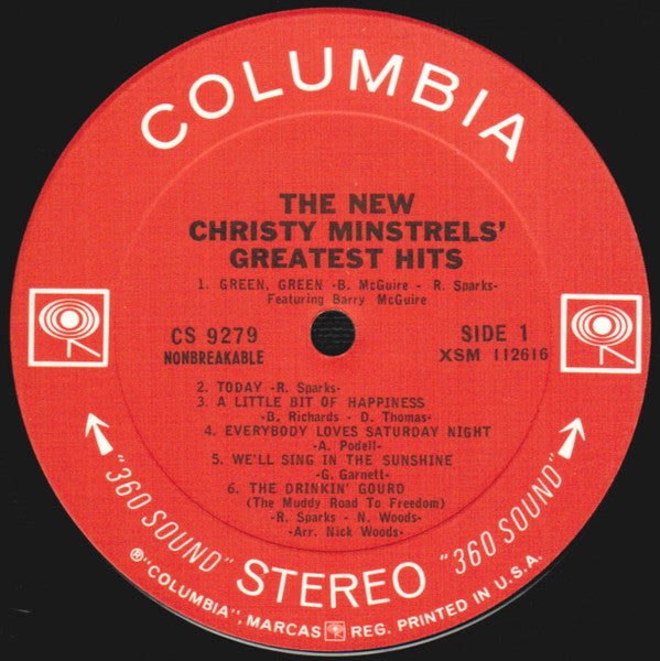 The New Christy Minstrels : Greatest Hits (LP, Comp, Pit)