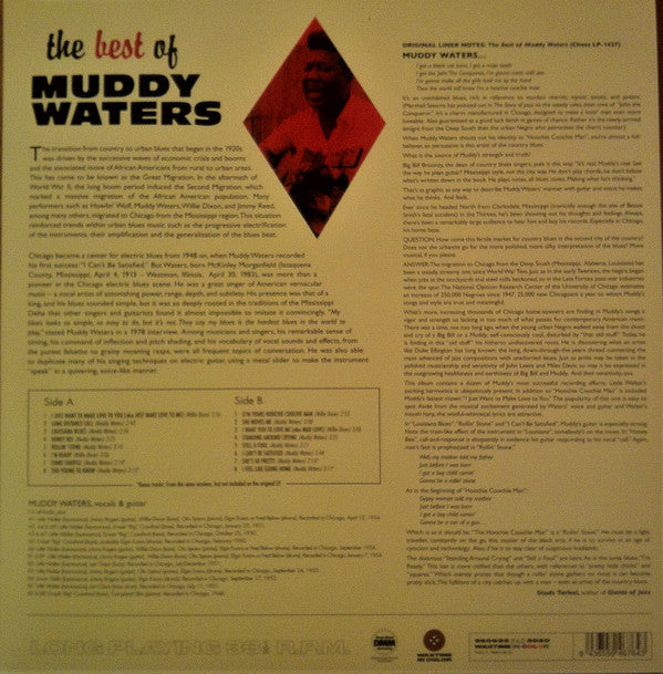 Muddy Waters : The Best Of Muddy Waters (LP, Comp, Ltd, RE, bro)