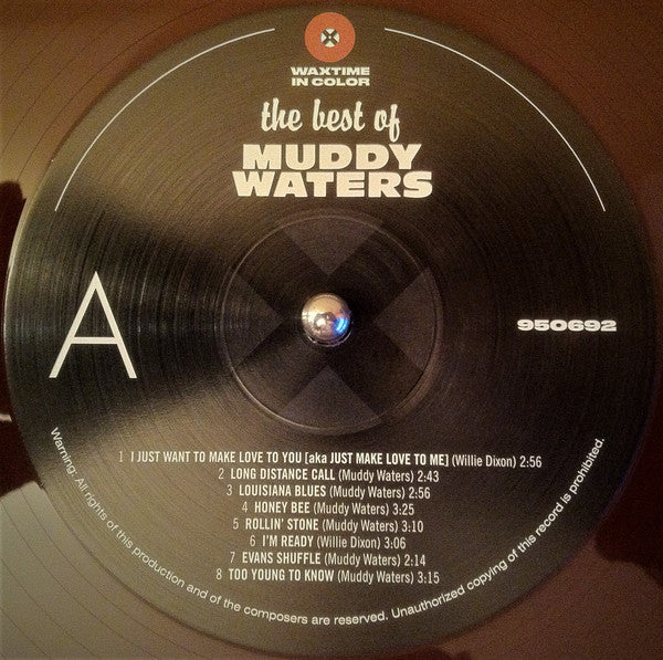Muddy Waters : The Best Of Muddy Waters (LP, Comp, Ltd, RE, bro)