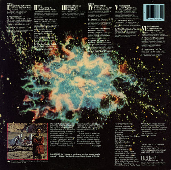 Various : The Music Of Cosmos (LP, Comp)
