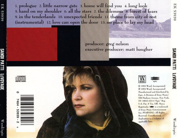 Sandi Patti* : Le Voyage (CD, Album, RP)