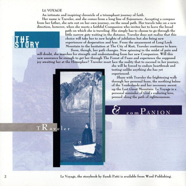 Sandi Patti* : Le Voyage (CD, Album, RP)