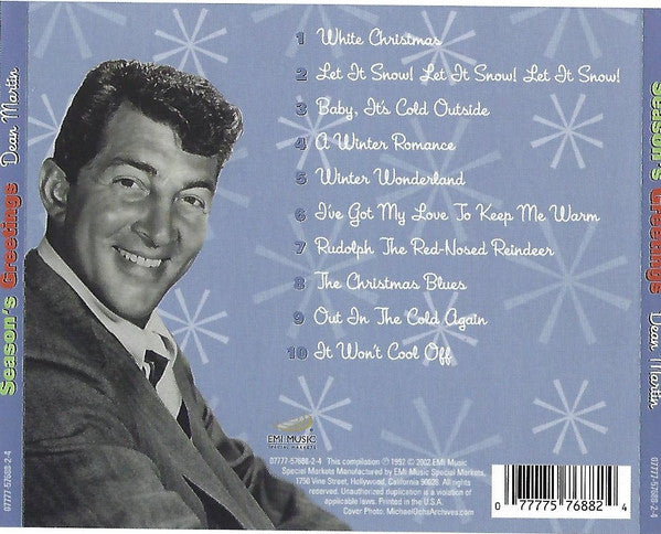 Dean Martin : Season's Greetings (CD, Comp)