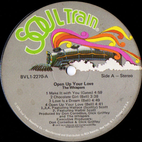 The Whispers : Open Up Your Love (LP, Album)