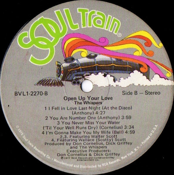 The Whispers : Open Up Your Love (LP, Album)