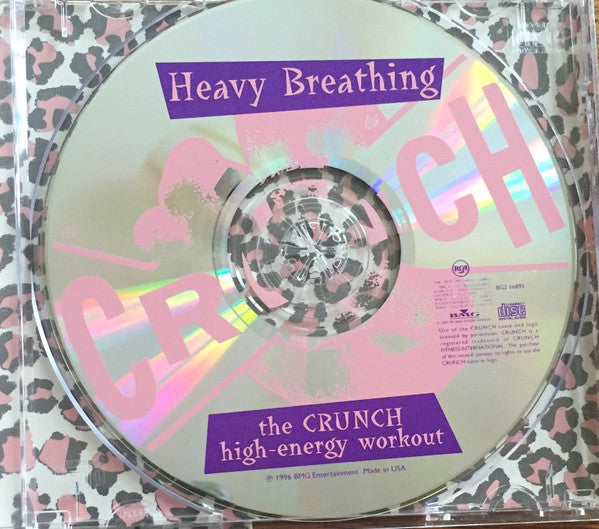 Various : Heavy Breathing: The Crunch High-Energy Workout (CD, Album, Comp, Club)