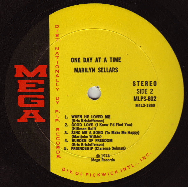 Marilyn Sellars : One Day At A Time (LP, Album)