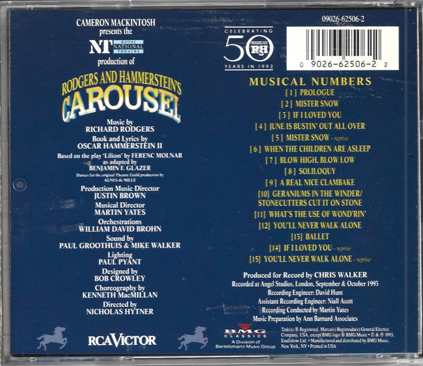 Rodgers & Hammerstein : Carousel (1993 London Cast Recording) (CD, Album)