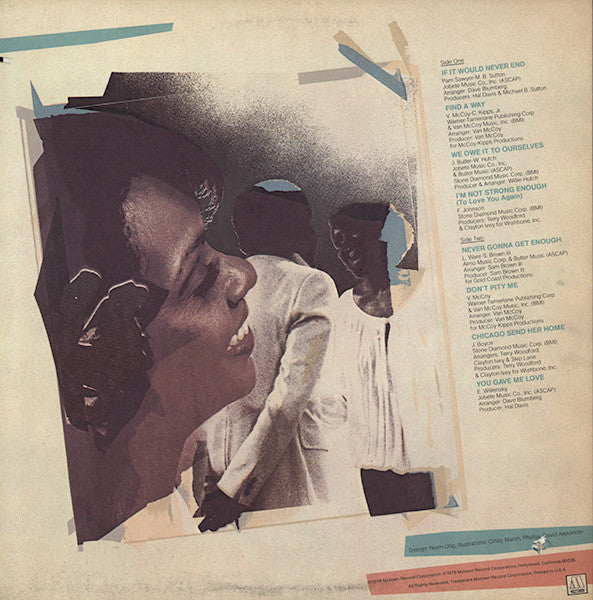 Thelma Houston & Jerry Butler : Two To One (LP, Album)