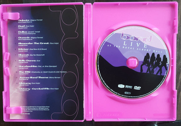 Bond (3) : Live At The Royal Albert Hall (DVD-V, NTSC, 5.1)