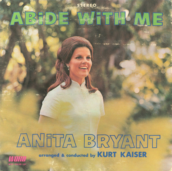 Anita Bryant : Abide With Me (LP, Album, Gat)