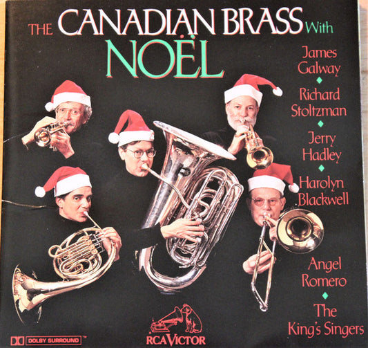 The Canadian Brass With James Galway, Richard Stoltzman, Jerry Hadley, Harolyn Blackwell, Angel Romero (2), The King's Singers : Noël (CD, Album, Club)