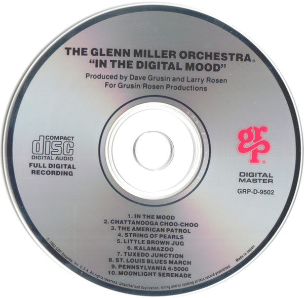 The Glenn Miller Orchestra : In The Digital Mood (CD, Album, RE)