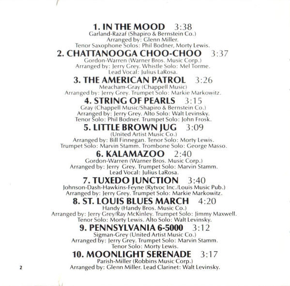 The Glenn Miller Orchestra : In The Digital Mood (CD, Album, RE)