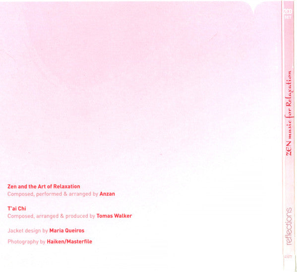 Anzan, Tomas Walker : Zen Music For Relaxation (2xCD, Comp)