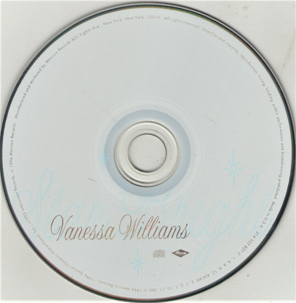 Vanessa Williams : Star Bright (CD, Album, RP, UML)