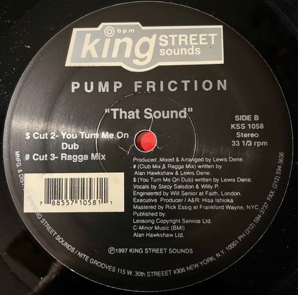 Pump Friction : That Sound (12")
