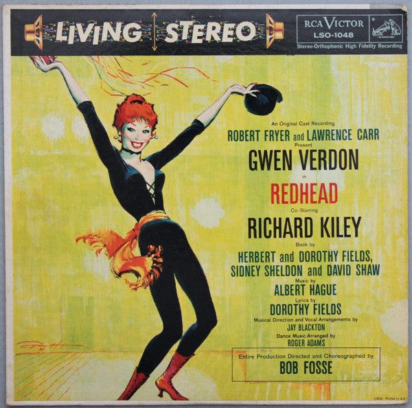 Albert Hague , Lyrics By Dorothy Fields / Featuring Gwen Verdon Co-starring Richard Kiley Presented By Robert Fryer And Lawrence Carr : Redhead (An Original Cast Recording) (LP, Album, Roc)