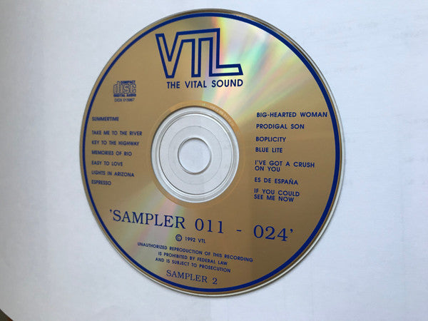 Various : VTL Sampler 011 - 024 (CD, Smplr)