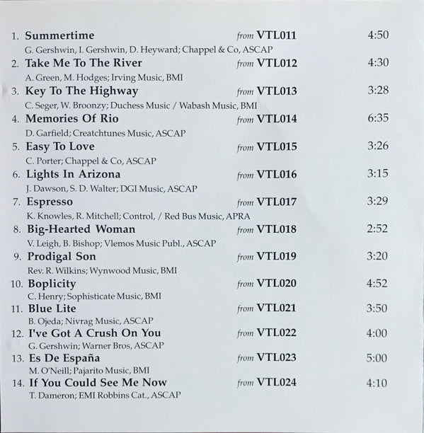 Various : VTL Sampler 011 - 024 (CD, Smplr)