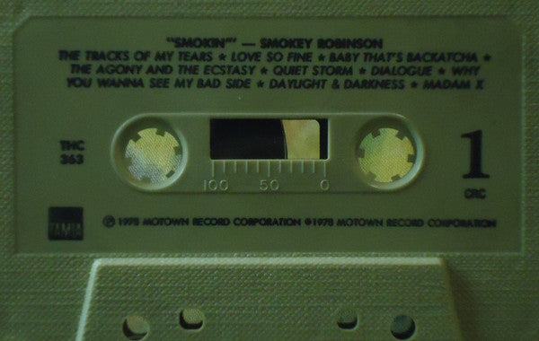 Smokey Robinson : Smokin' (Cass, Album, Club)