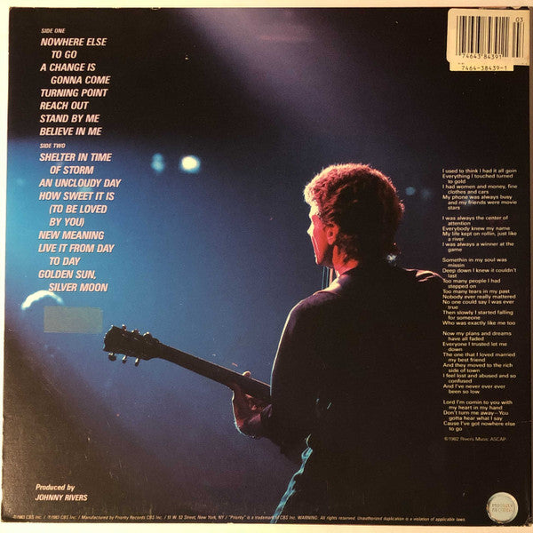 Johnny Rivers : Not A Through Street (LP, Album, RE)