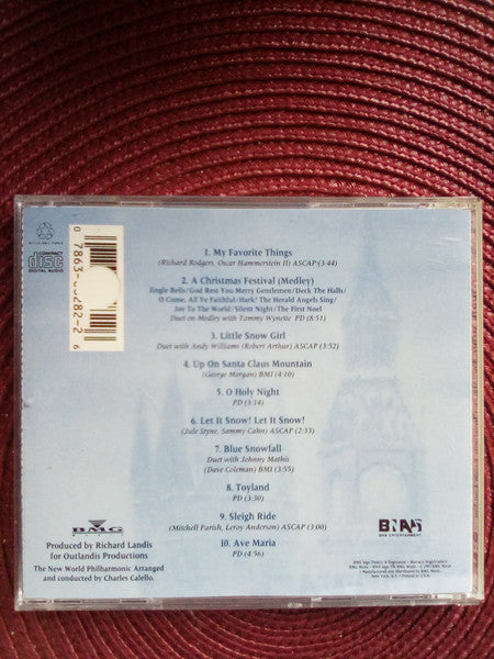 Lorrie Morgan Featuring The New World Philharmonic : Merry Christmas From London (CD, Album, Promo)