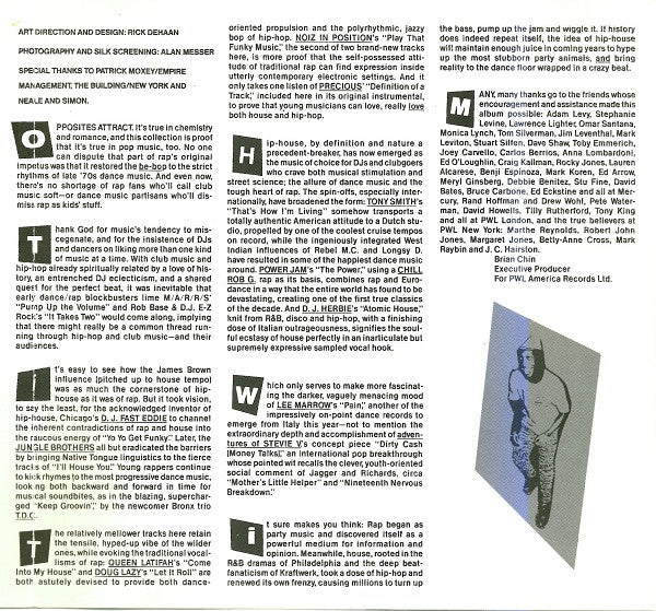 Various : Best Of '90s Dance Music Vol. 1 (Hip-House Jam) (CD, Comp)