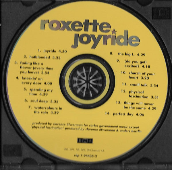 Roxette : Joyride (CD, Album)