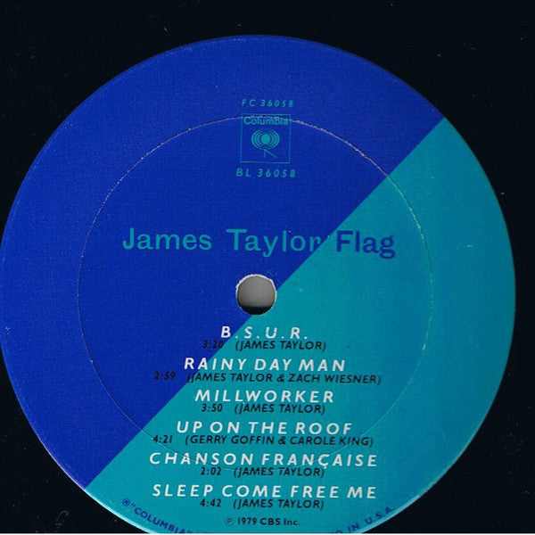 James Taylor (2) : Flag (LP, Album, Gat)