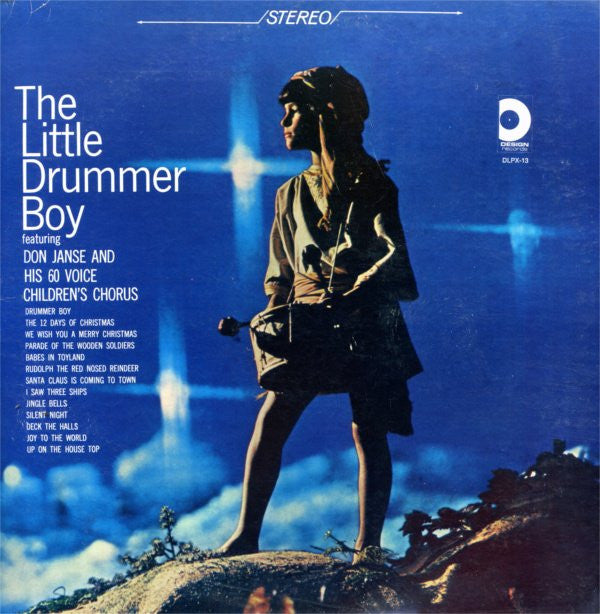 Don Janse And His 60 Voice Children's Chorus : The Little Drummer Boy (LP, Album)