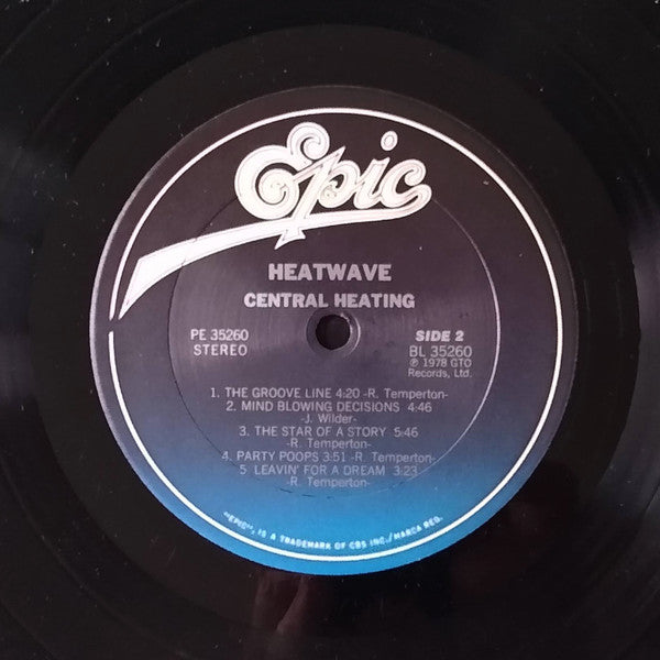 Heatwave : Central Heating (LP, Album, RE, Car)